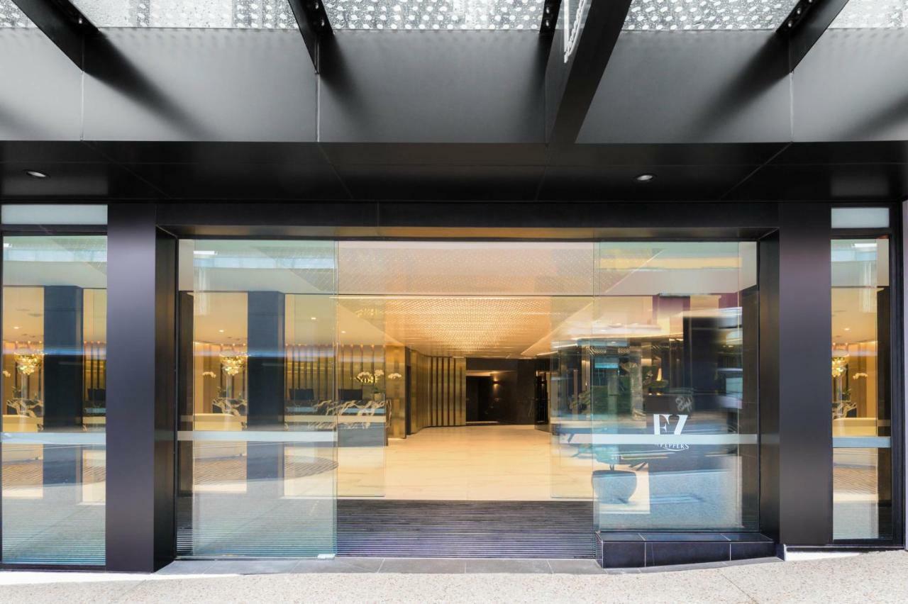 Fv By Peppers Aparthotel Brisbane Exterior photo Entrance to the hotel